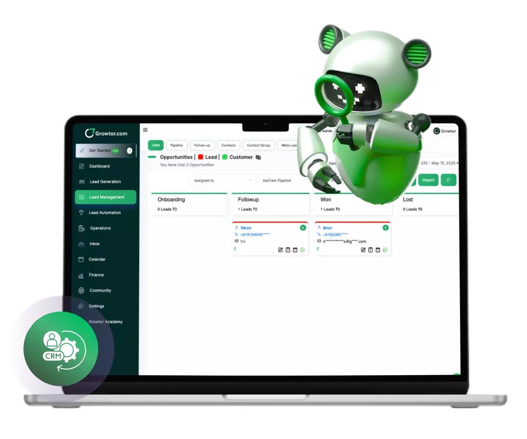 CRM - Manage Leads Like Never Before