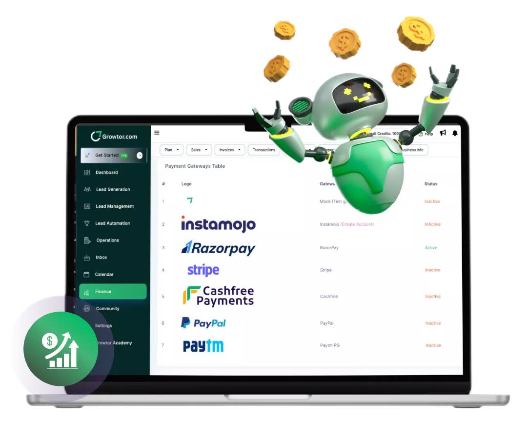 Sales & Finance Dashboard